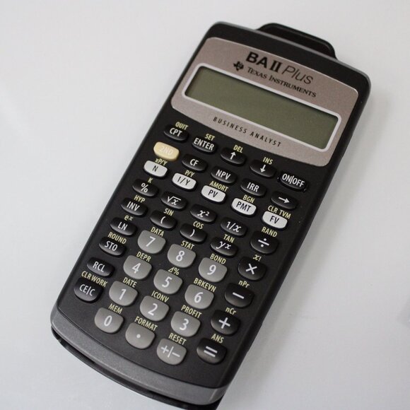 Texas Instruments BA II Plus Financial Calculator w/ Manual Business Analyst - Picture 2 of 7